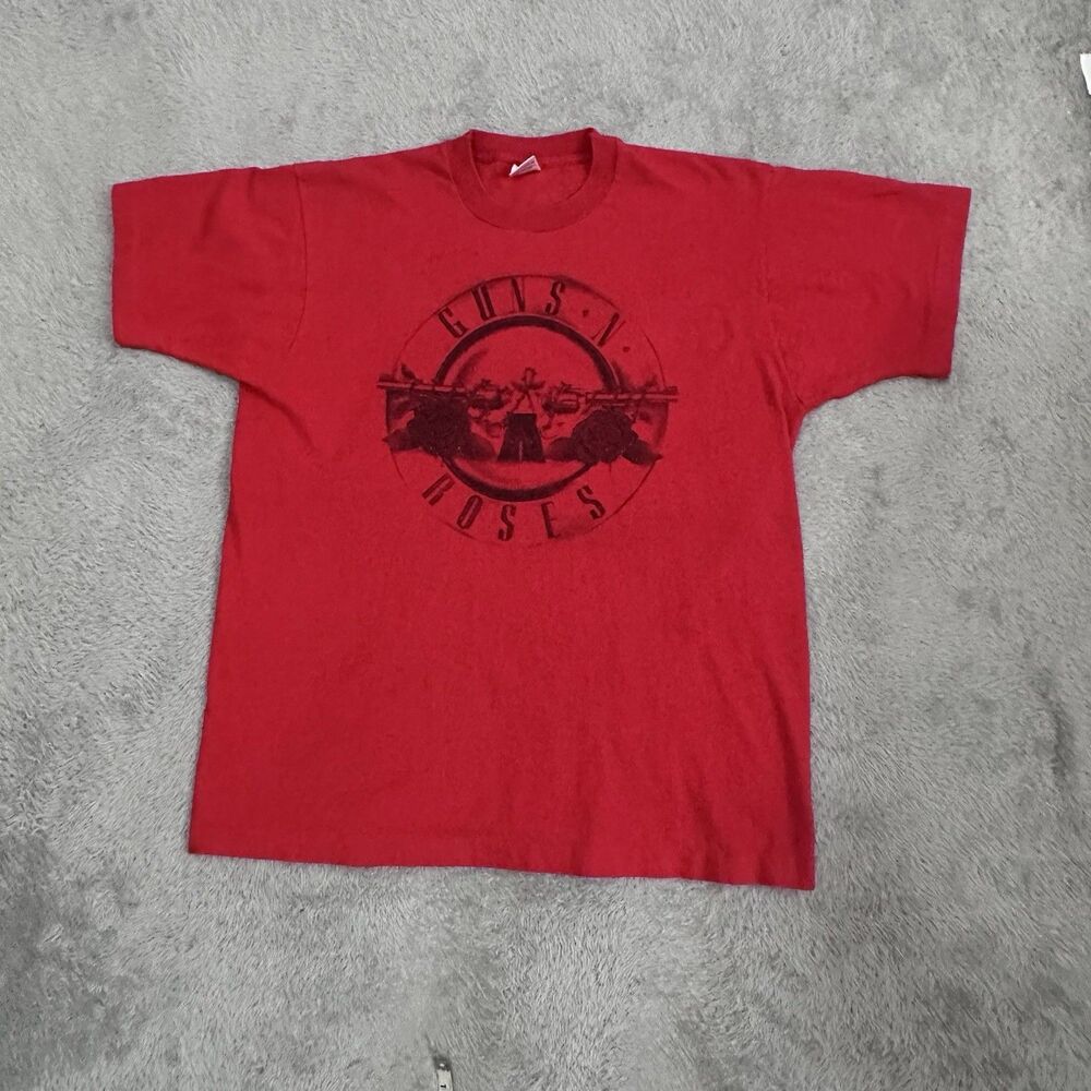 Vintage Guns N Roses T Shirt Use Your Illusion I / Ii Men’s XL Red Single Stitch
